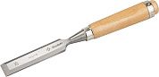 Стамеска-долото "Классик" с деревянной ручкой, хромованадиевая, 25мм, (18096-25) ЗУБР