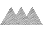 Сетка абразивная треугольная HARD 28см Р80 (3шт.)(YT-84611) YATO