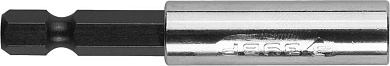 Держатель магнитный для бит 60мм 1/4" (26711-60) ЗУБР