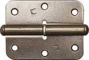 Петля накладная стальная "ПН-85", цвет бронзовый металлик, правая, 85мм (37645-85R)