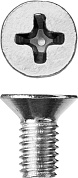 Винт с потайной головкой M5x10 DIN 965 кл. пр. 4.8, оцинк. 5 кг (303110-05-010) ЗУБР