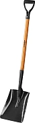 Лопата совковая, дерев. черенок, с рукояткой "Профессионал""Профи-10" (39363_z02) ЗУБР