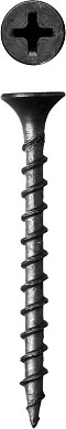 Саморез для крепления ГКЛ в дерево Ø 30x3.5 мм крупный шаг фосфат 400шт. (4-300031-35-030) ЗУБР
